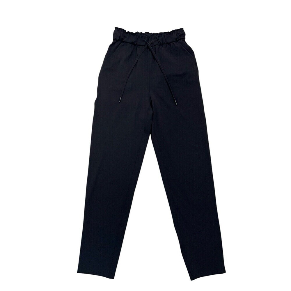 Lululemon Keep Moving Stretch High-Rise Jogger athletic Pants in Black Size 2